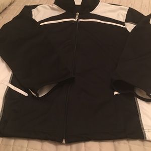 Ladies Sporty Black & White jog outfit